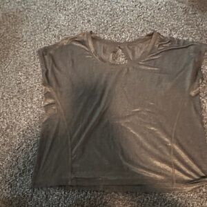 lululemon gold Top